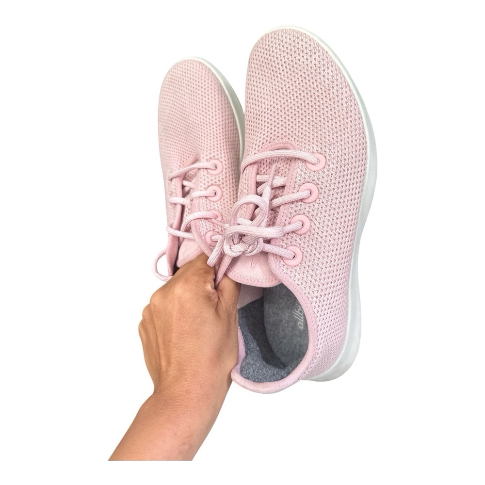 Allbirds Tree Runner Men's 10 Pink Low Top Lightweight Knit Running Shoes